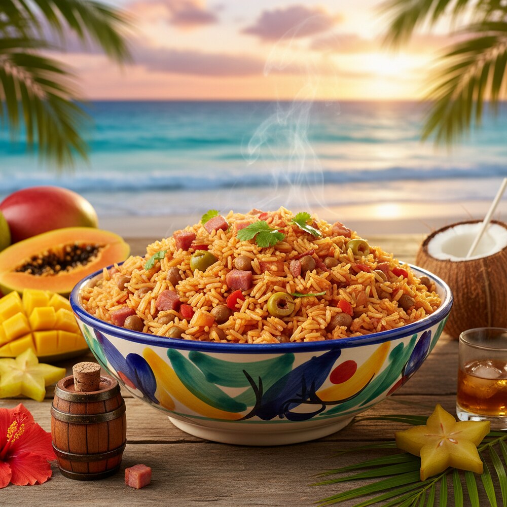 Puerto Rican Arroz con Gandules