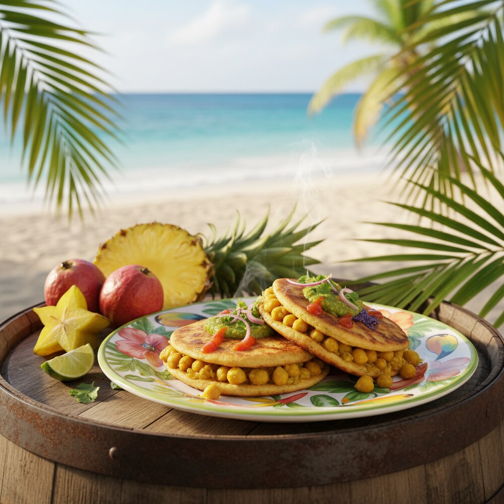 Doubles (Trinidadian Street Food)