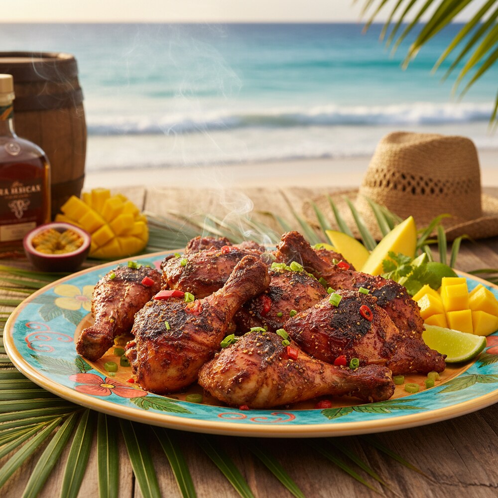 Jamaikanisches Jerk Chicken