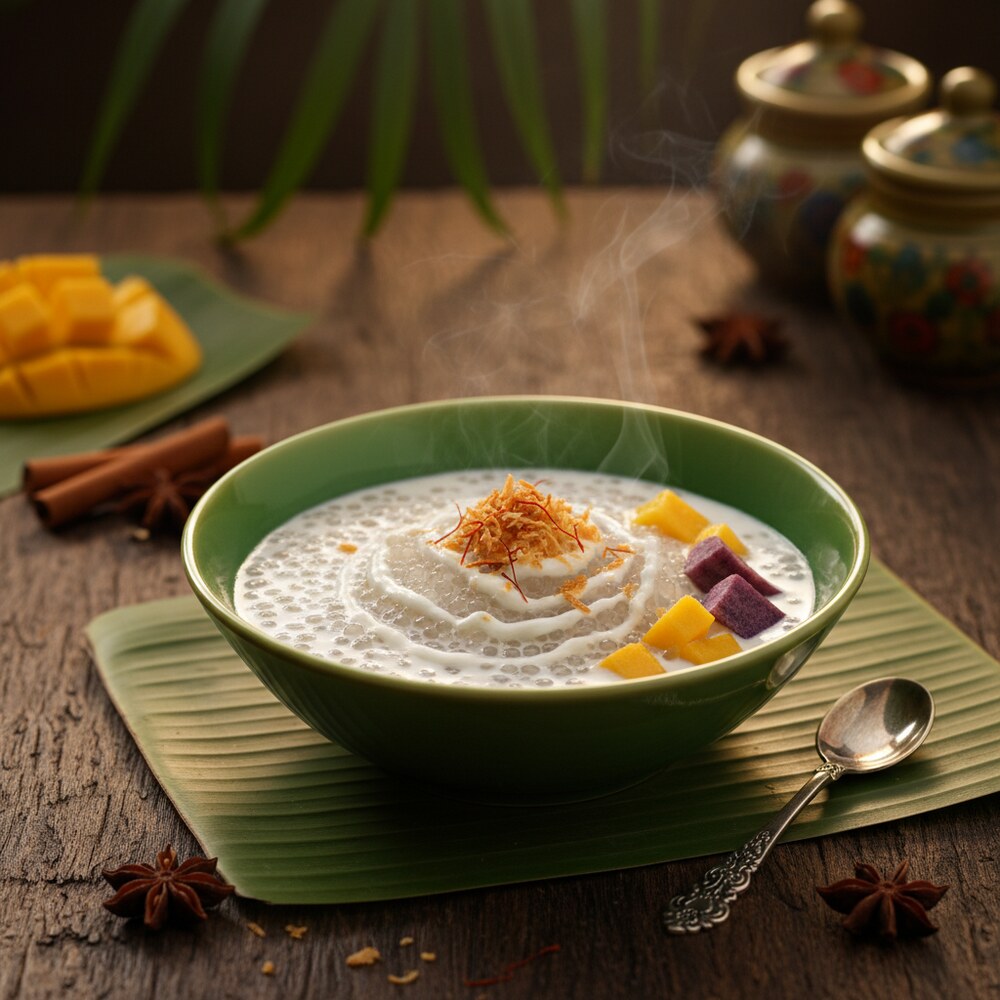 Perles de Sago de Noix de Coco Thaïlandaises