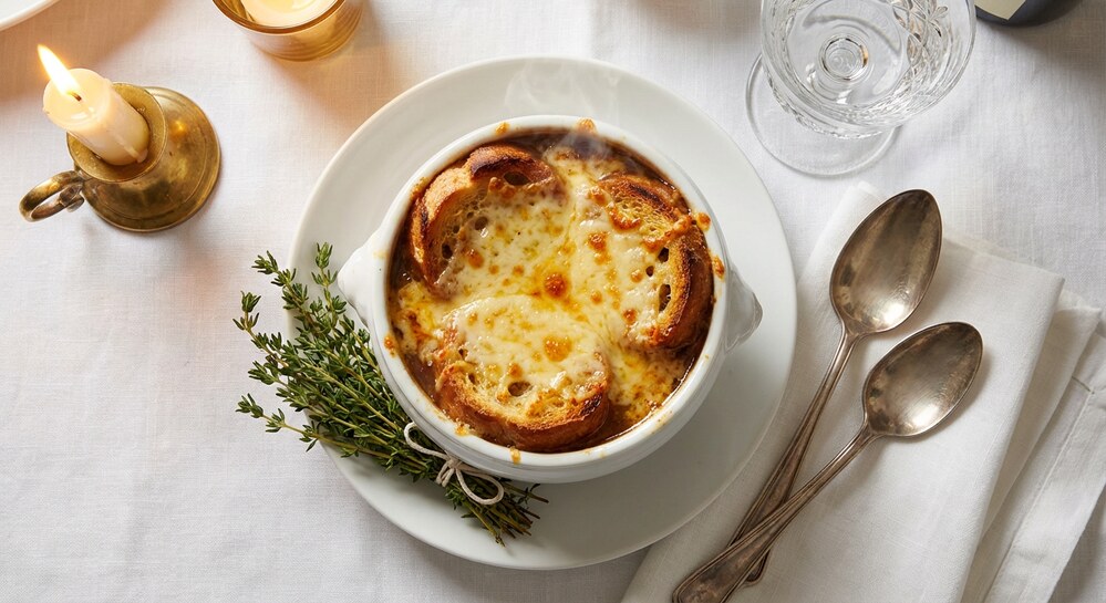 Sopa de Cebolla Gratinada