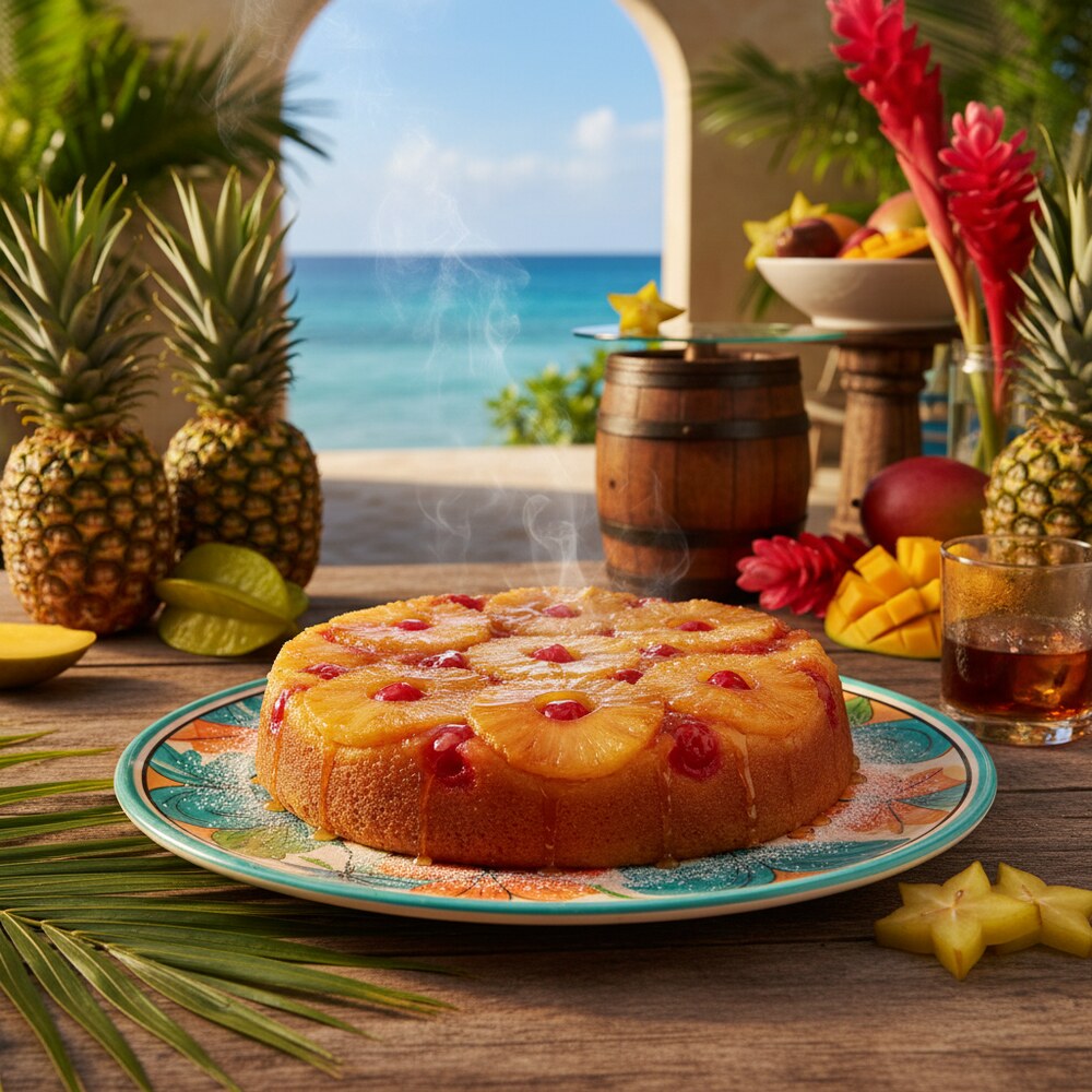 Pineapple Upside-Down Cake (Jamaika)