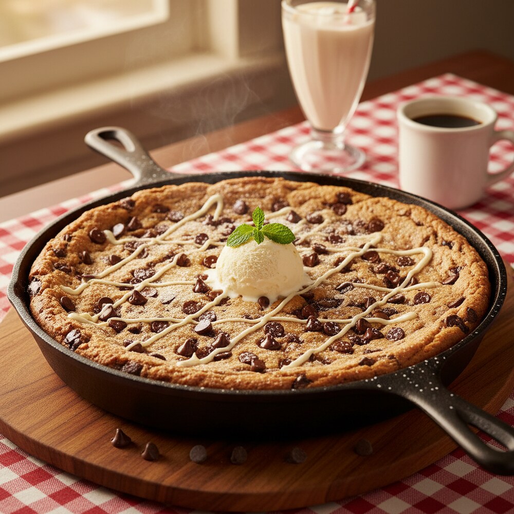 Gâteau Cookie aux Pépites de Chocolat