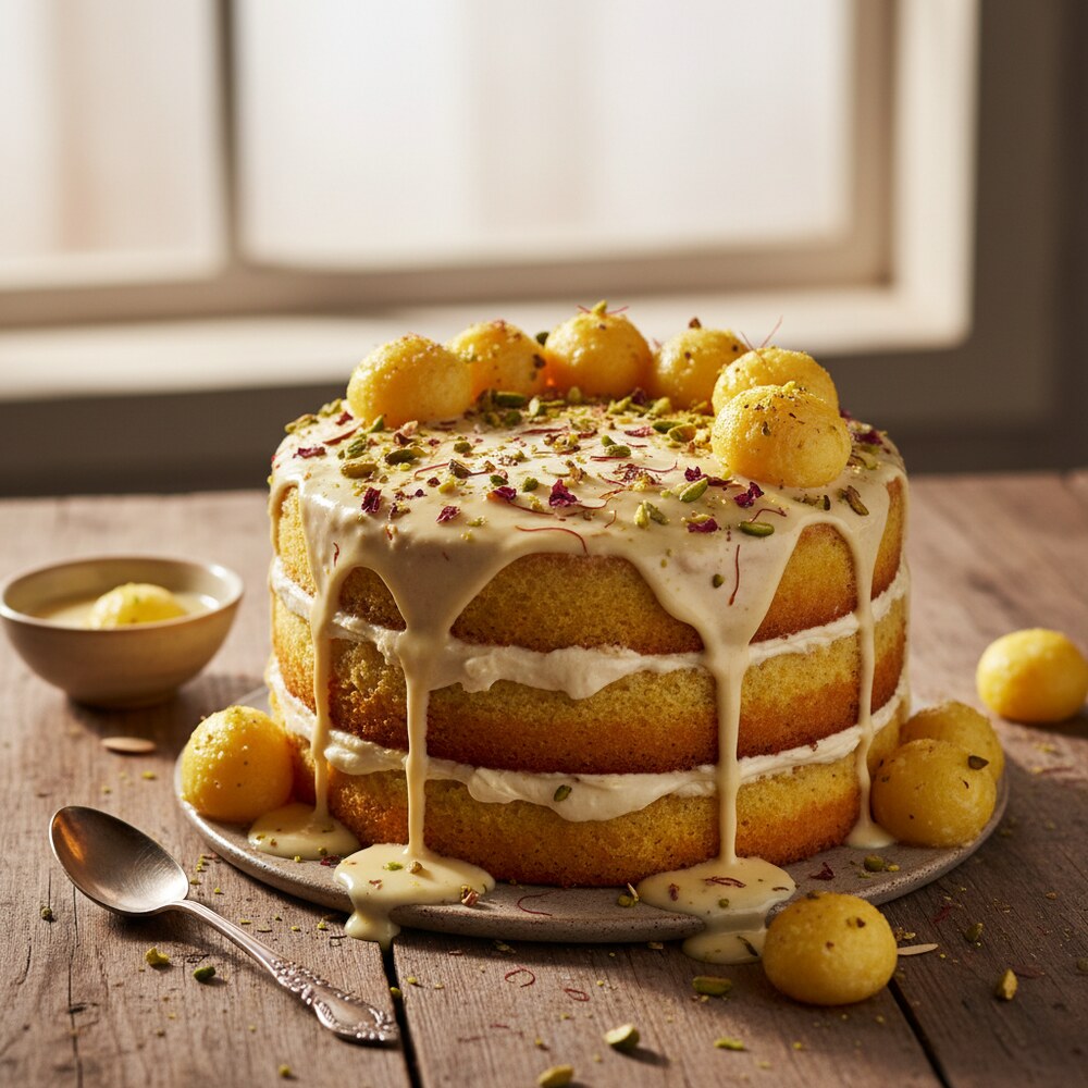 Pastel de Ras Malai
