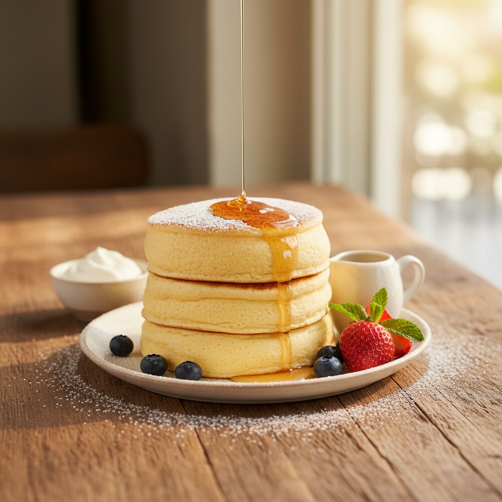 Pancakes Soufflés Japonais