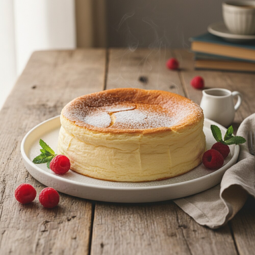 Gâteau au fromage japonais
