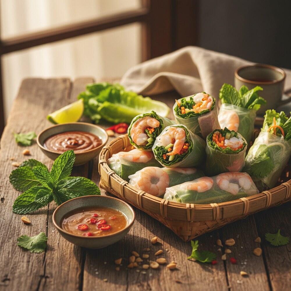 Rouleaux d'été vietnamiens
