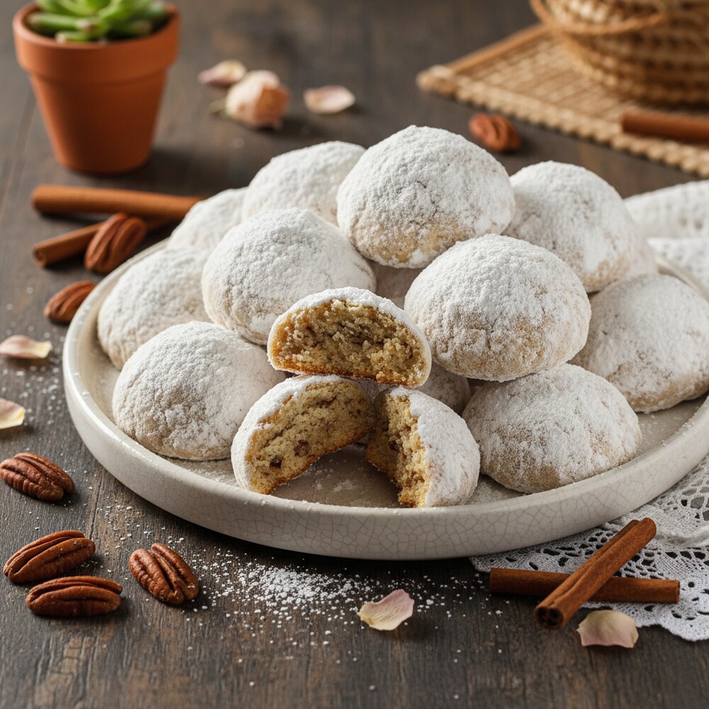 Polvorones / Meksika Düğün Kurabiyeleri