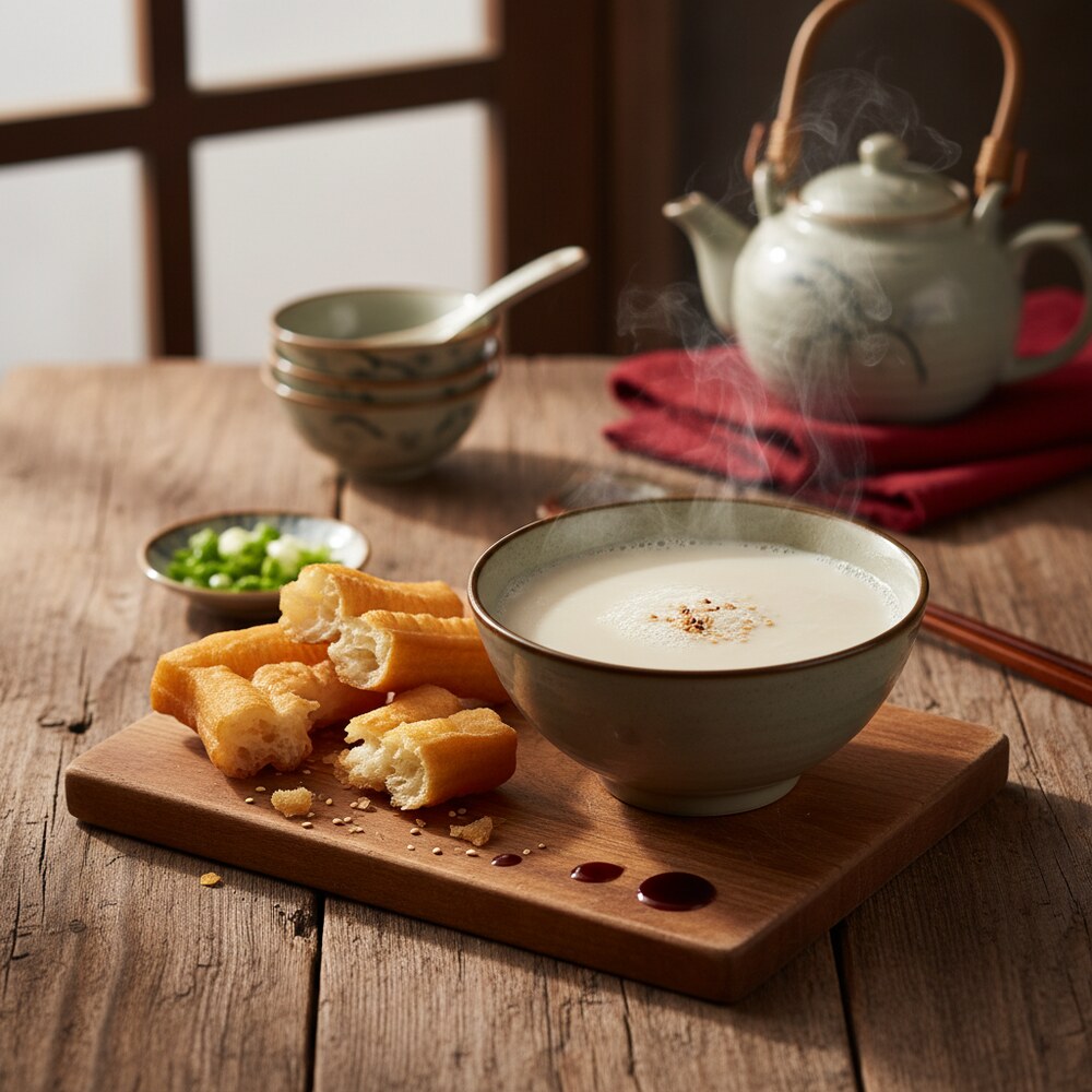 Lait de soja chinois