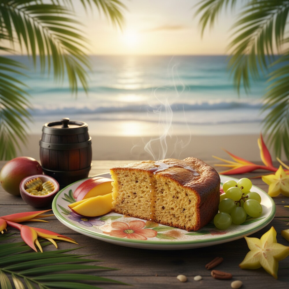 Gâteau Patate Douce (Haitianischer Süßkartoffelkuchen)