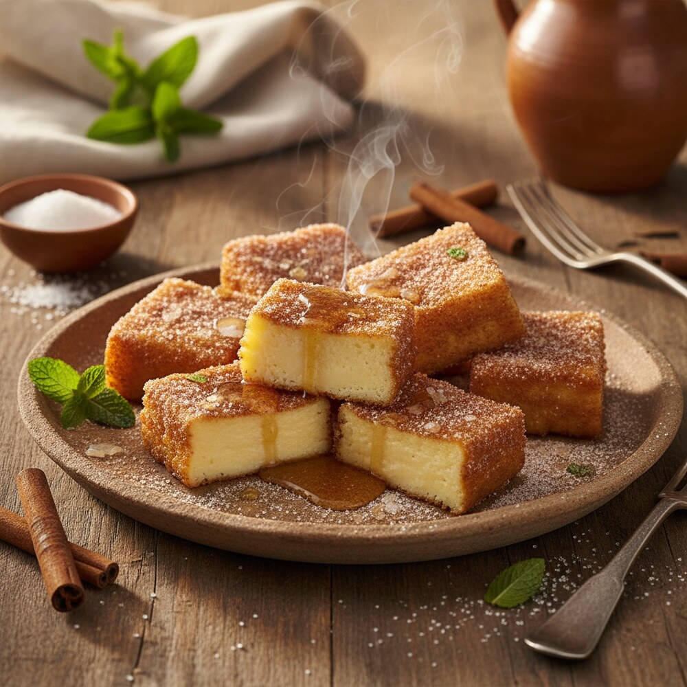 揚げプリン (Leche Frita)