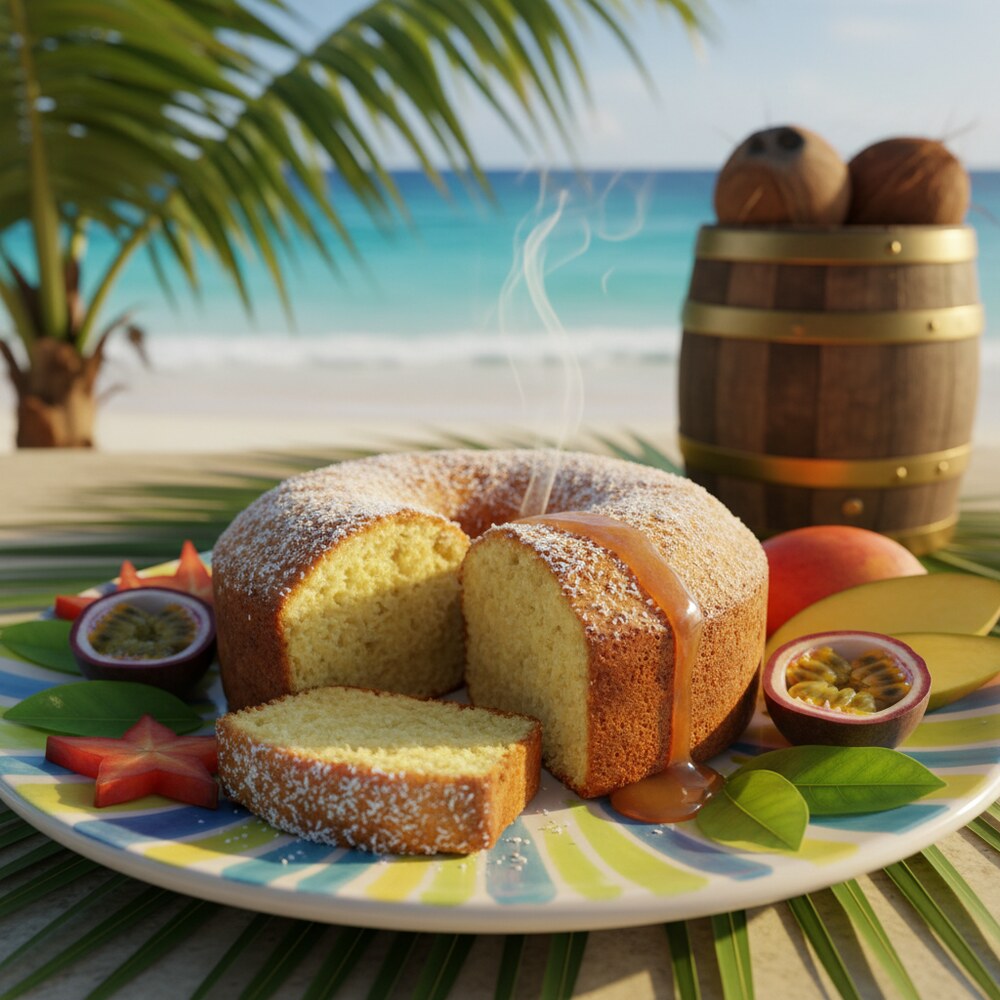 Kokosnuss-Pudding (Trinidad)
