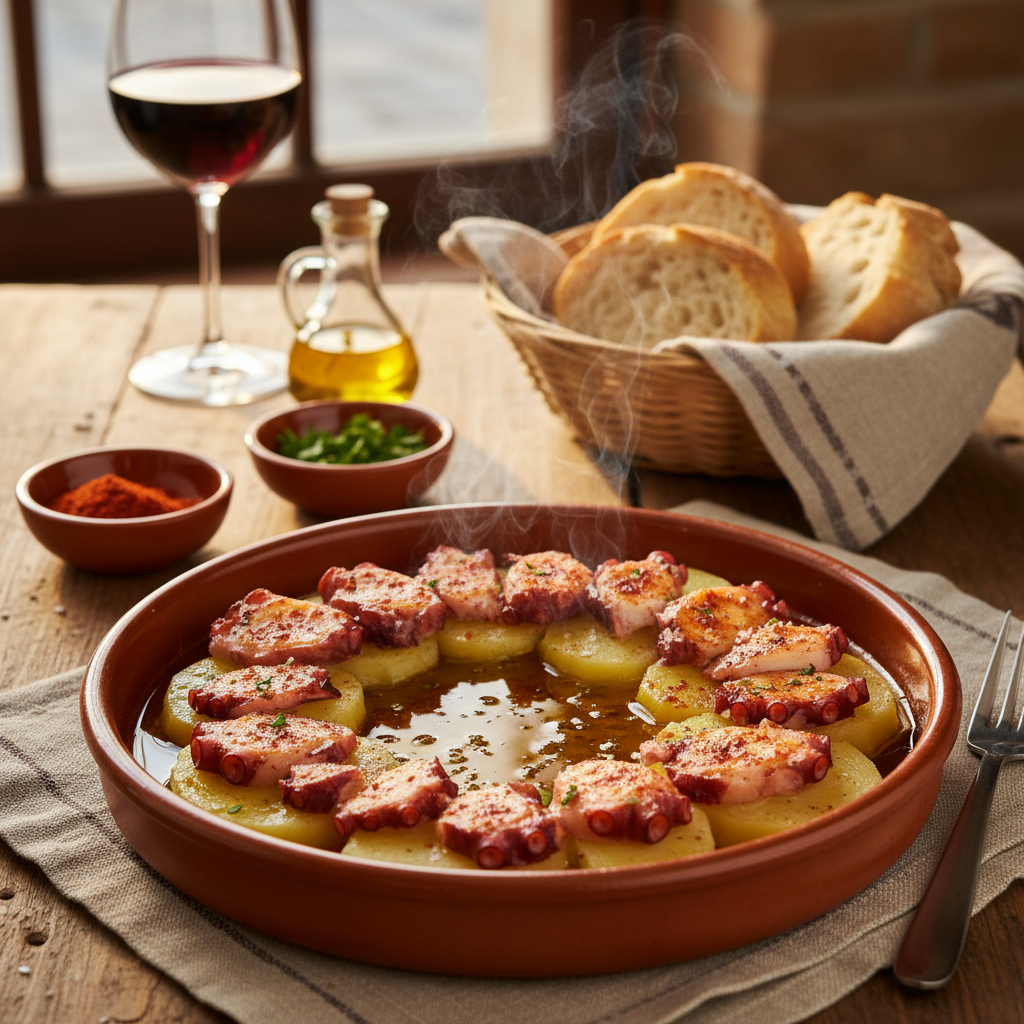 ガリシア風タコ（Pulpo a la Gallega）
