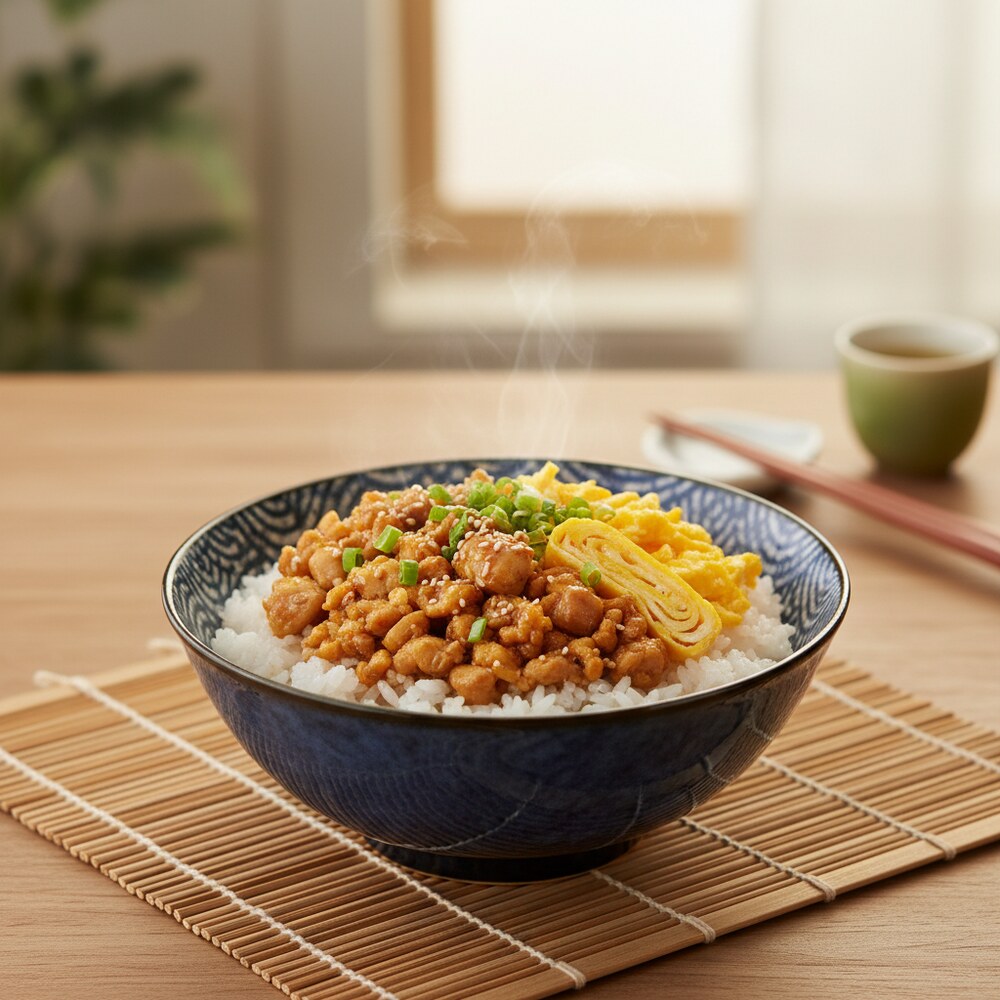 Soboro Donburi (Bol de Viande Hachée)