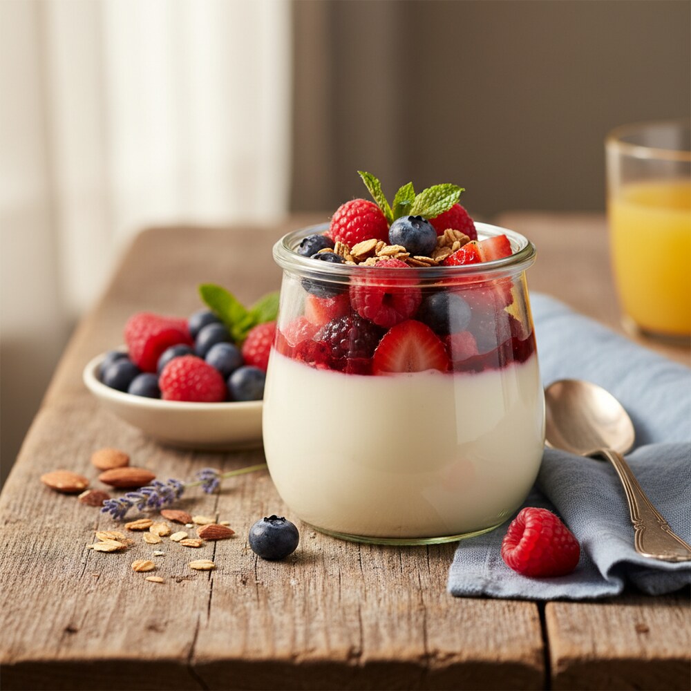 Panna Cotta de Desayuno