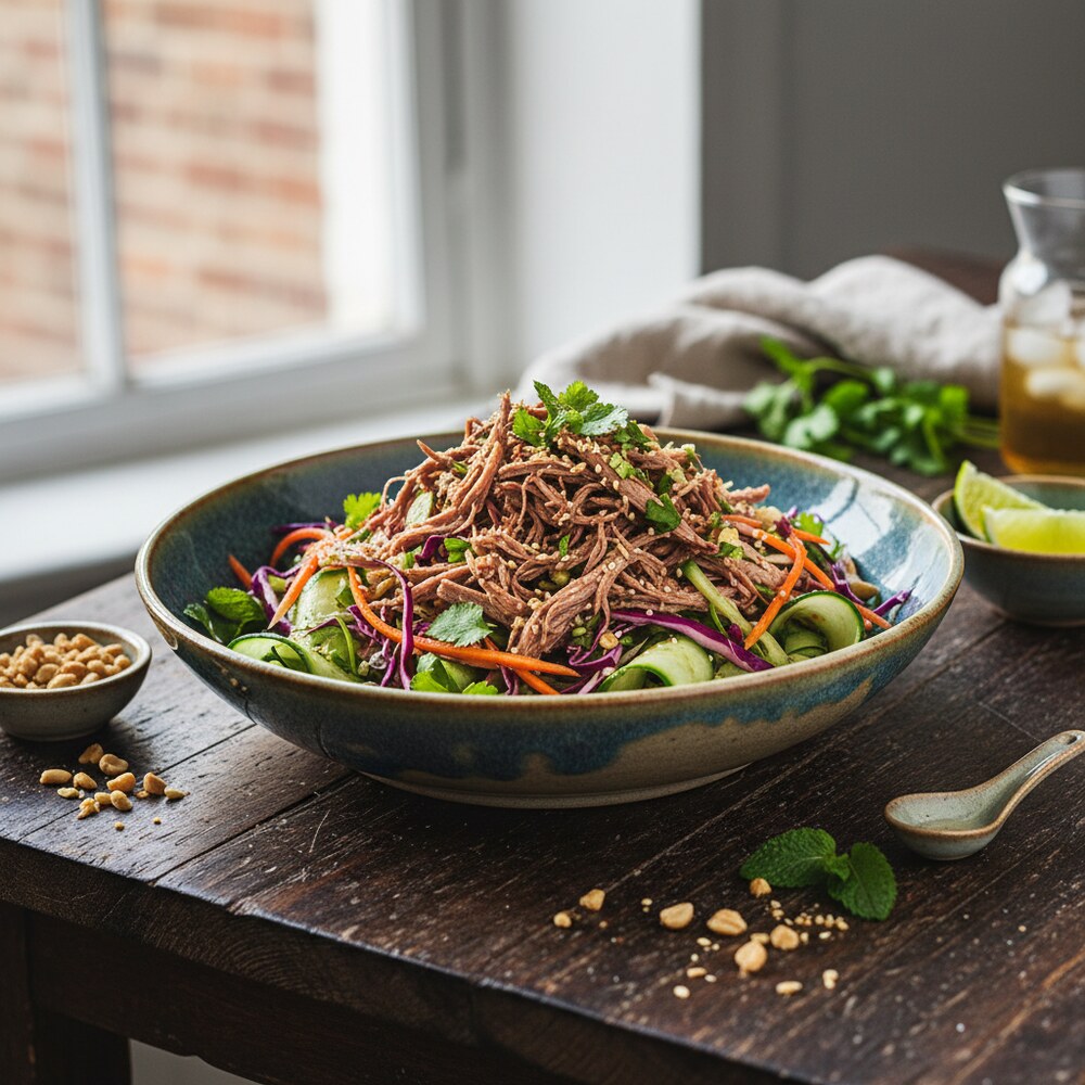 Tiftiklenmiş Biftek Salatası