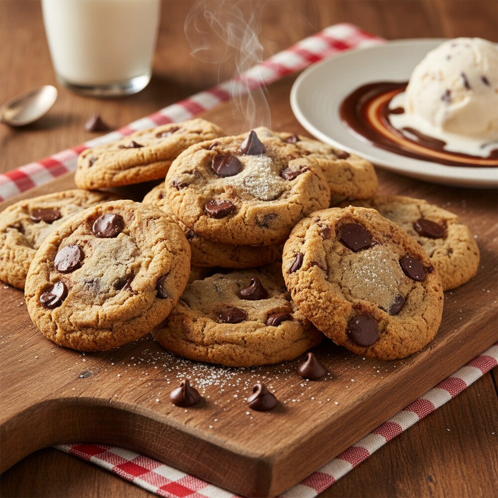 Cookies américains aux pépites de chocolat