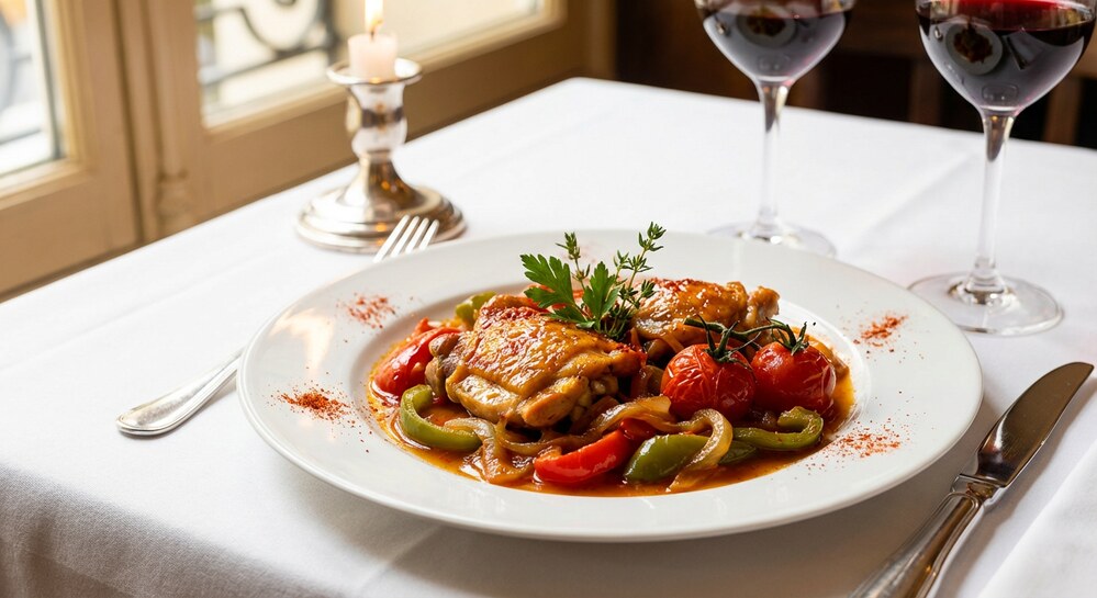 Pollo a la Vasca