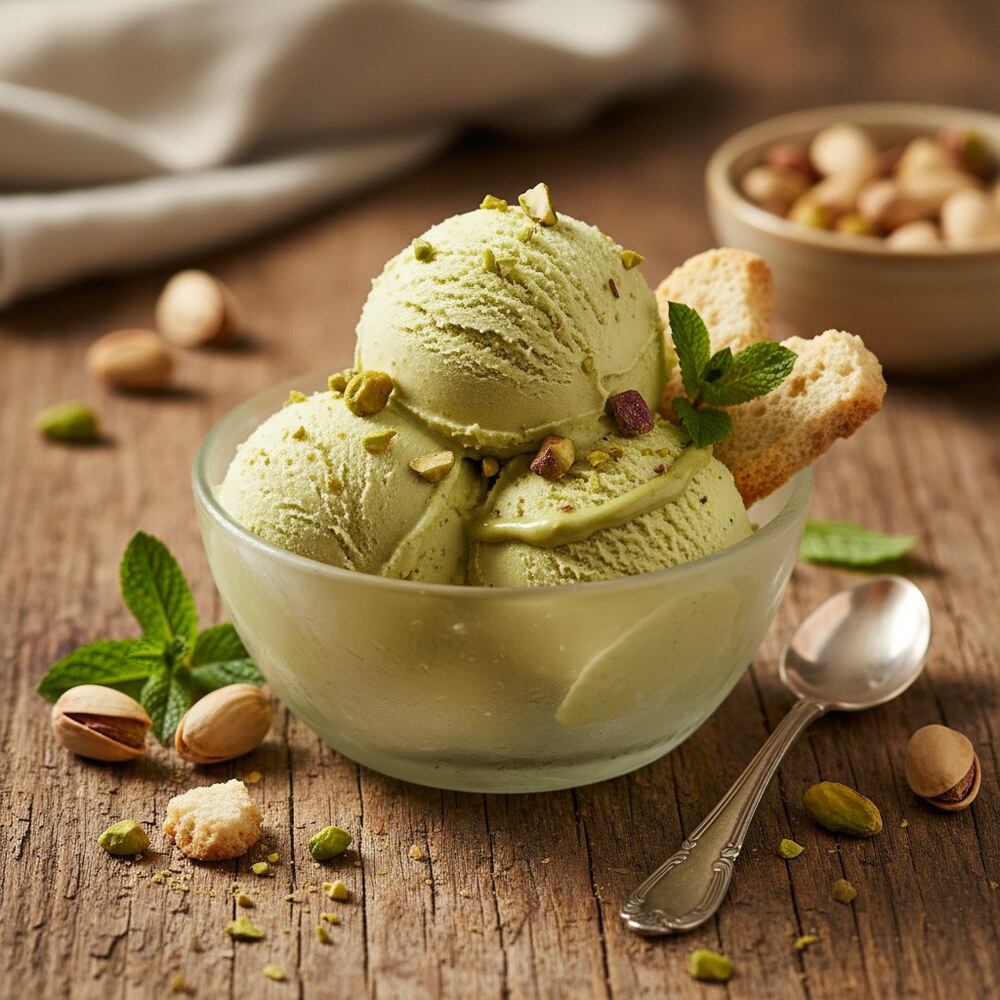 Gelato à la Pistache