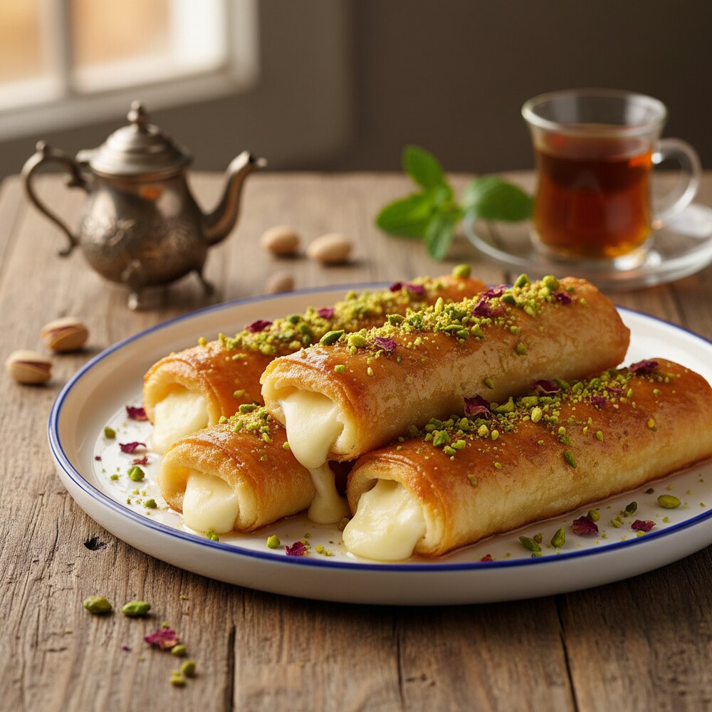 Pastel de queso sirio