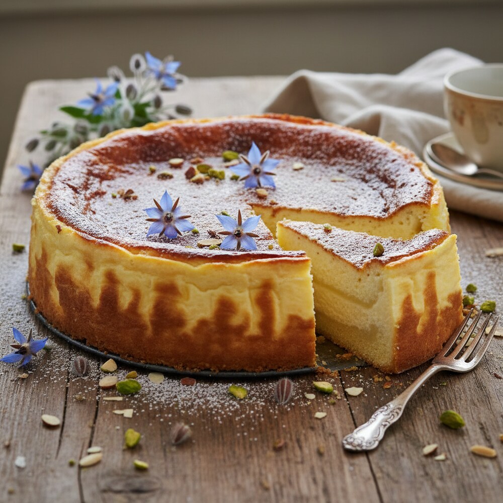 ザクセン風エッグチーズケーキ