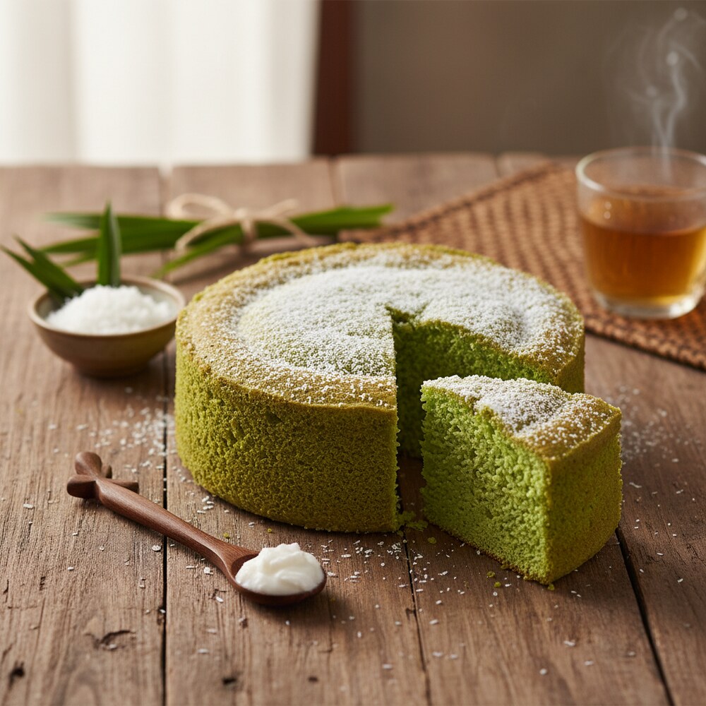 Gâteau Pandan