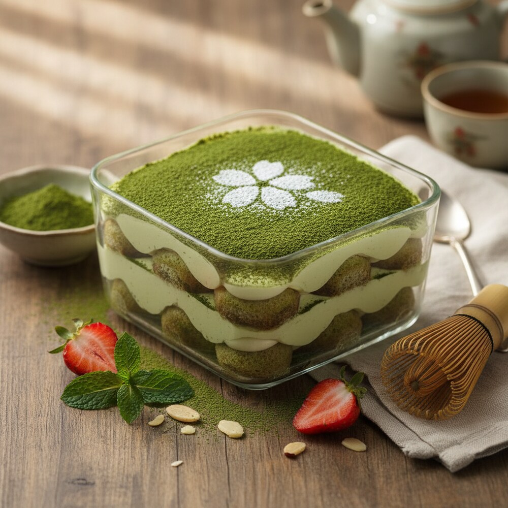 Tiramisu au Matcha