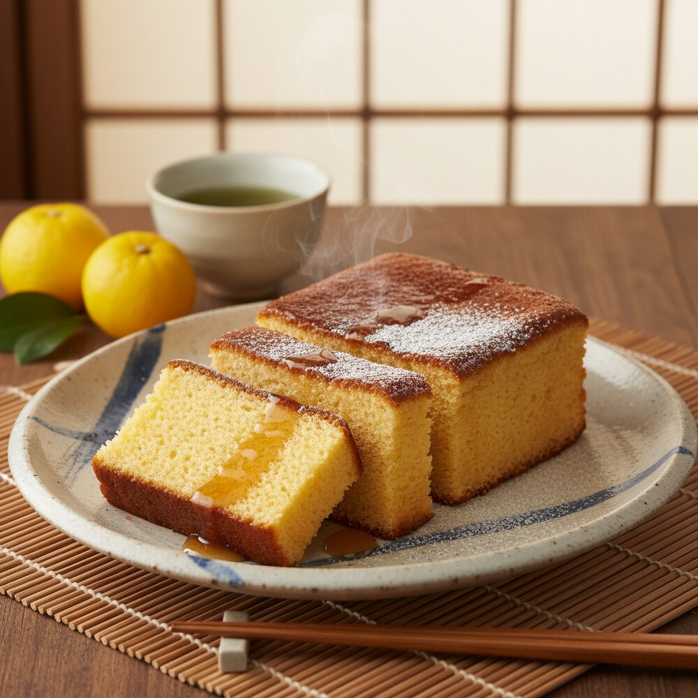 Castella (Gâteau éponge japonais)