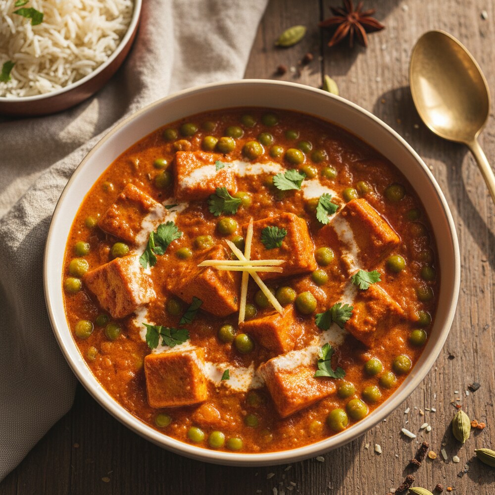 Matar Paneer