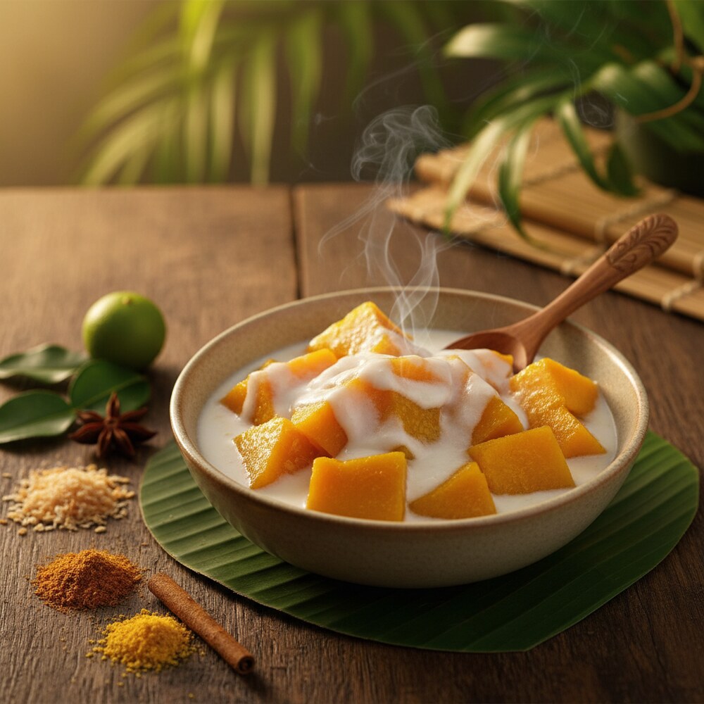 Citrouille Douce à la Crème de Coco