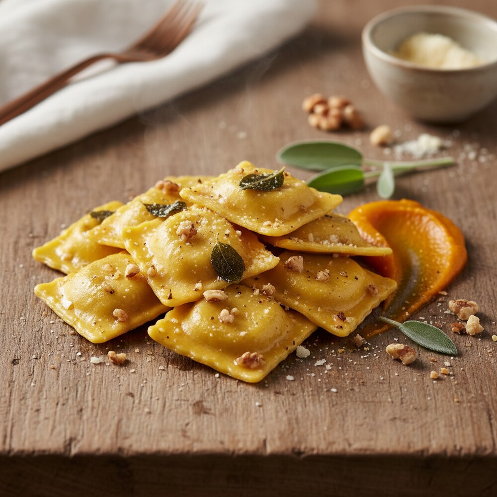 Raviolis de Calabaza