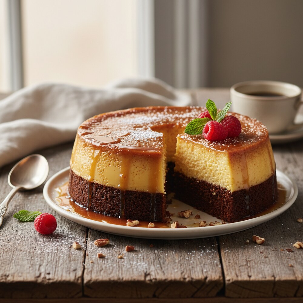 Çikolatalı Flan