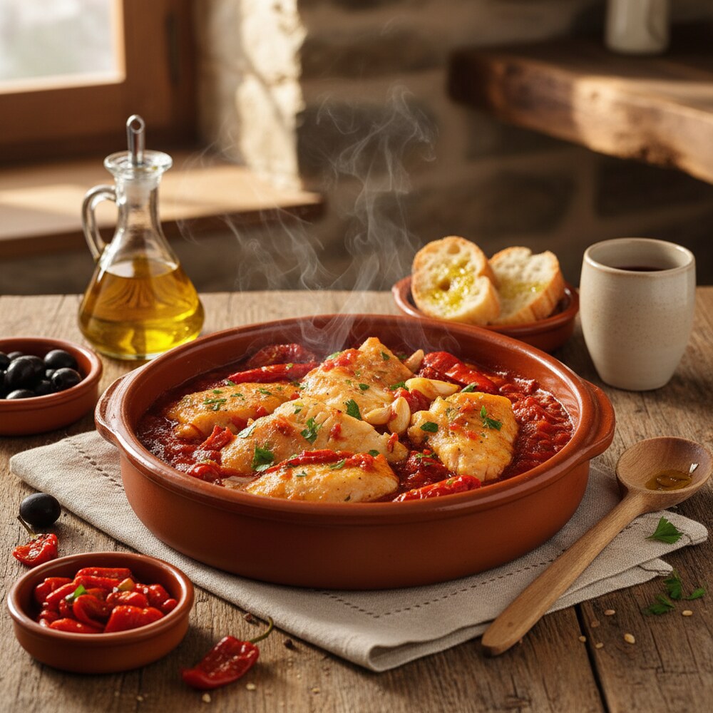 ビスカイナ風タラ (Bacalao a la Vizcaína)