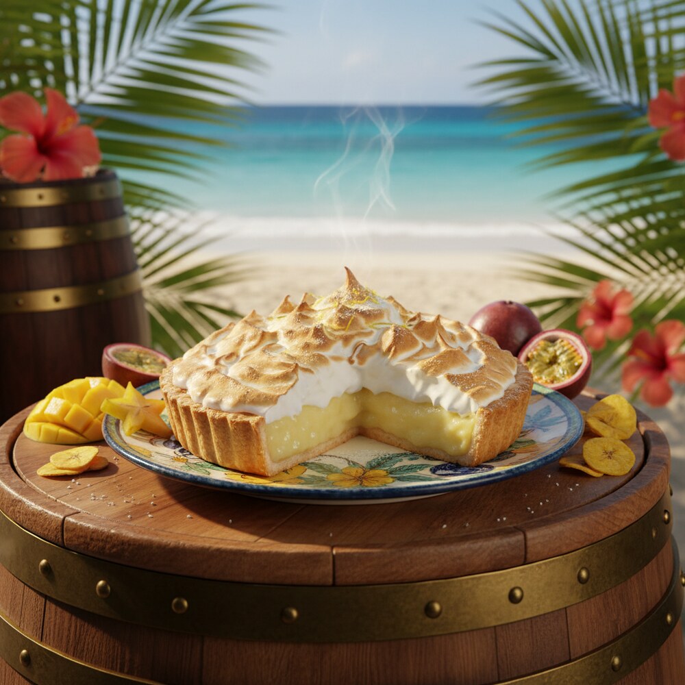 Bajan Lemon Meringue Pie (Barbados)