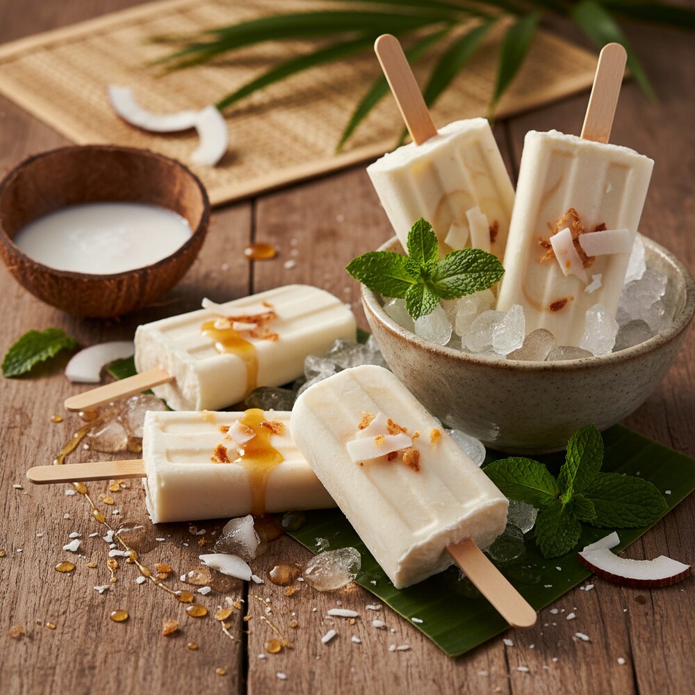 Glace Thaïlandaise à l'Éclat des Palmiers