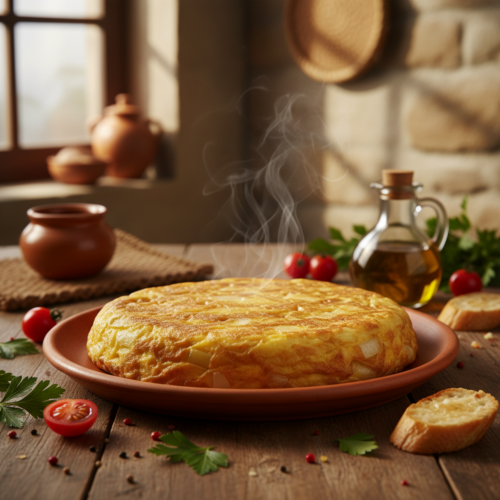 スペイン風トルティーヤ（朝食に）