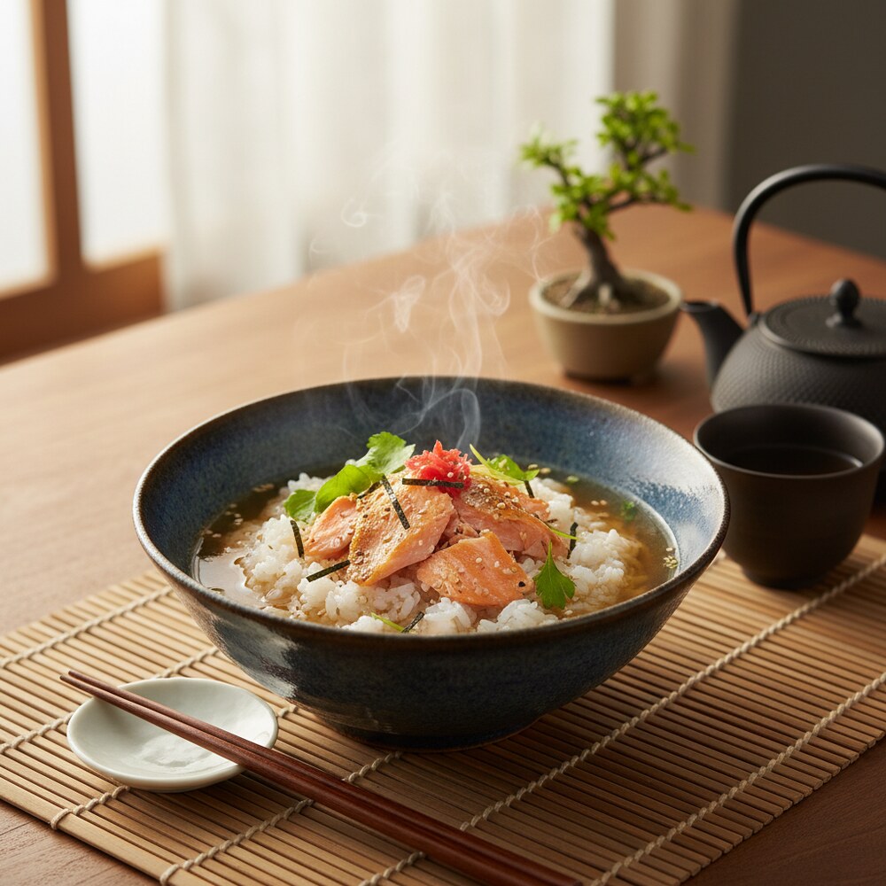 Chazuke au saumon