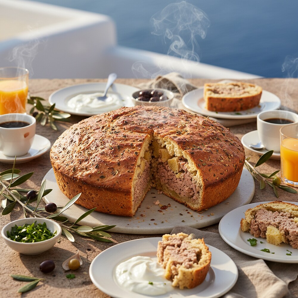 Kreatopsomo (Pan de Carne)