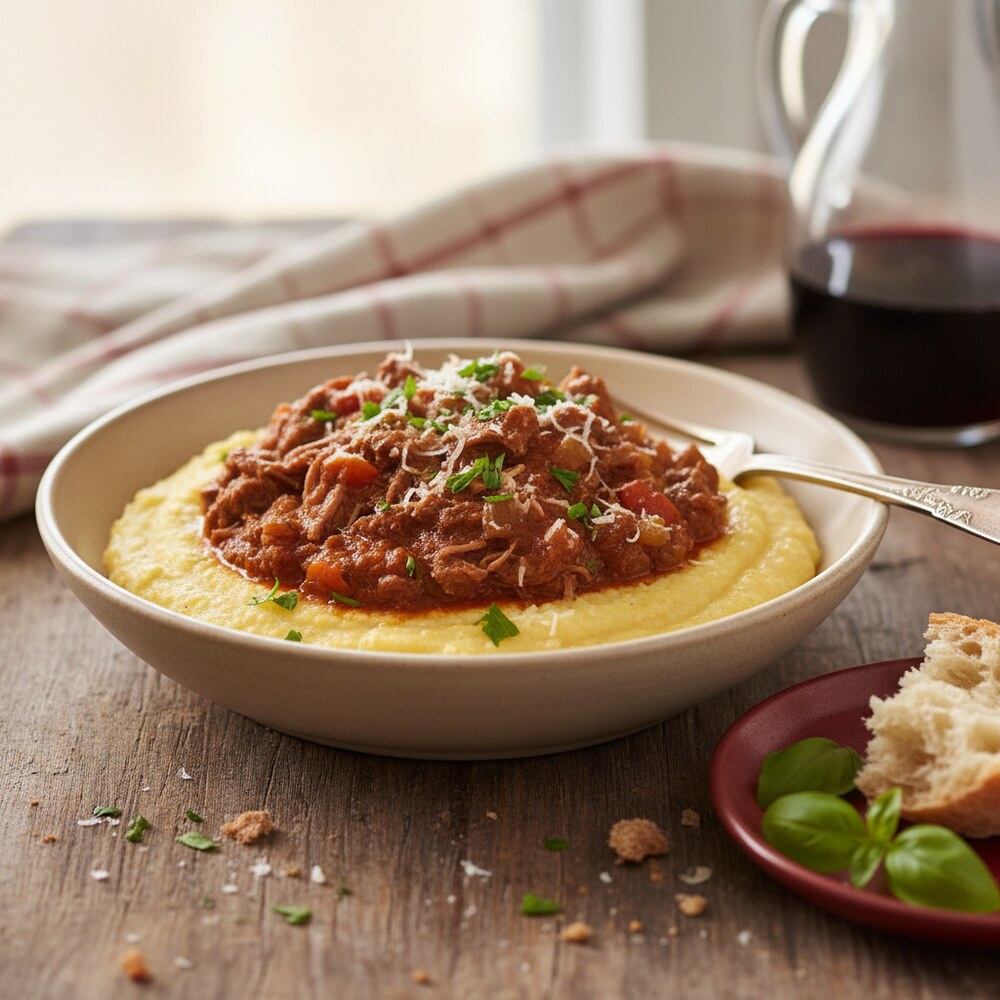 Polenta con Ragú