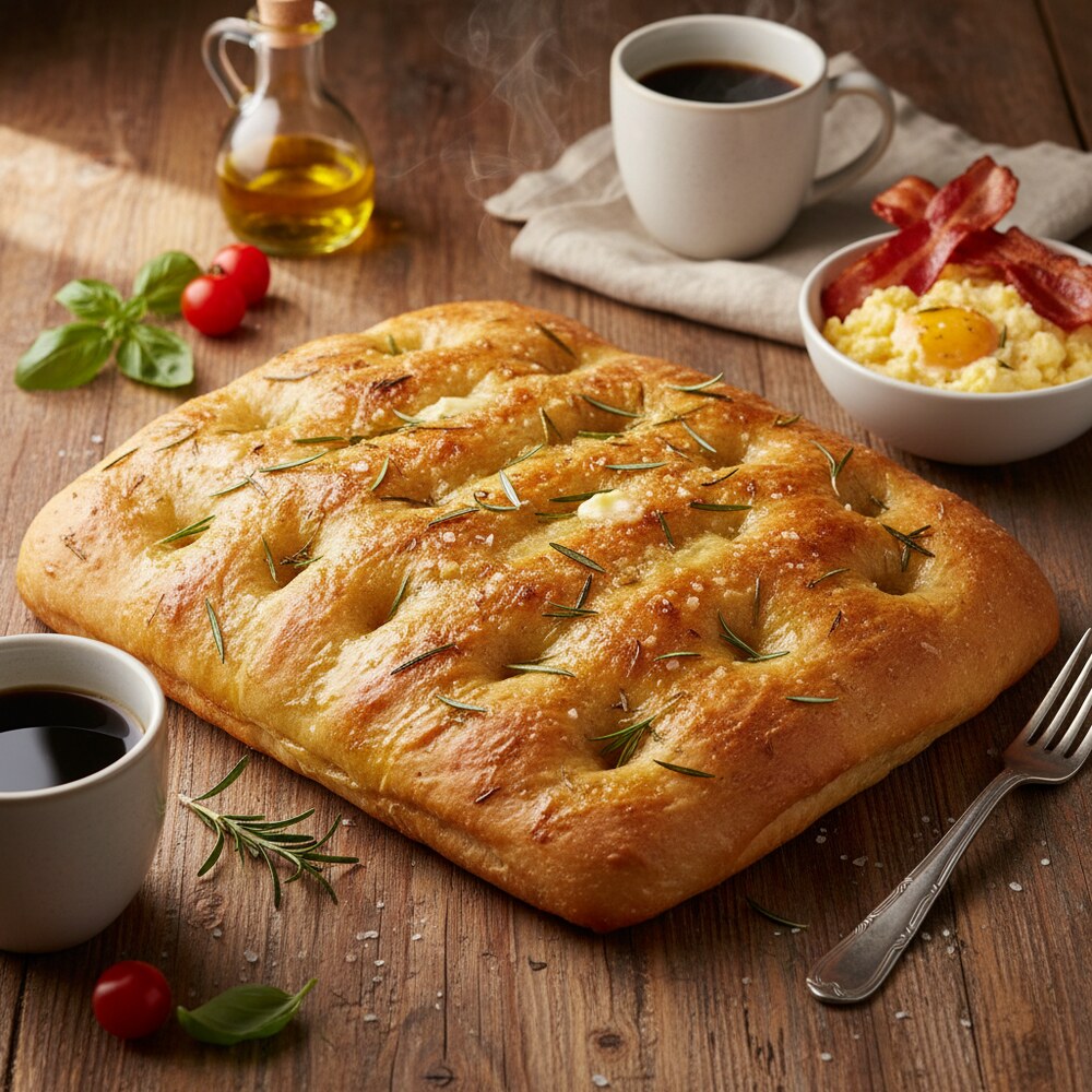 Focaccia de Desayuno