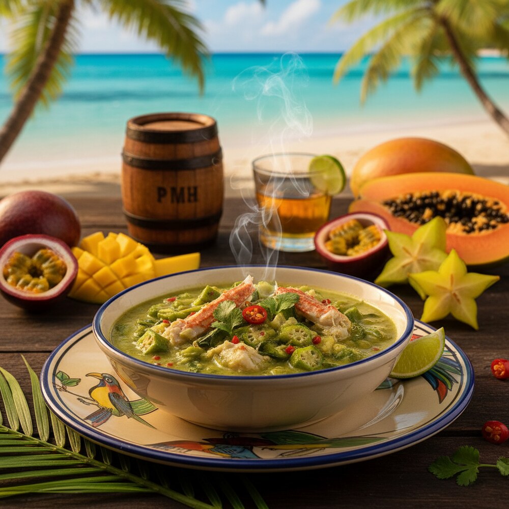 Trinidadianisches Callaloo