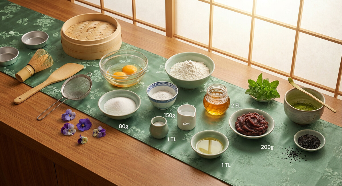 Mise en place: Dorayaki