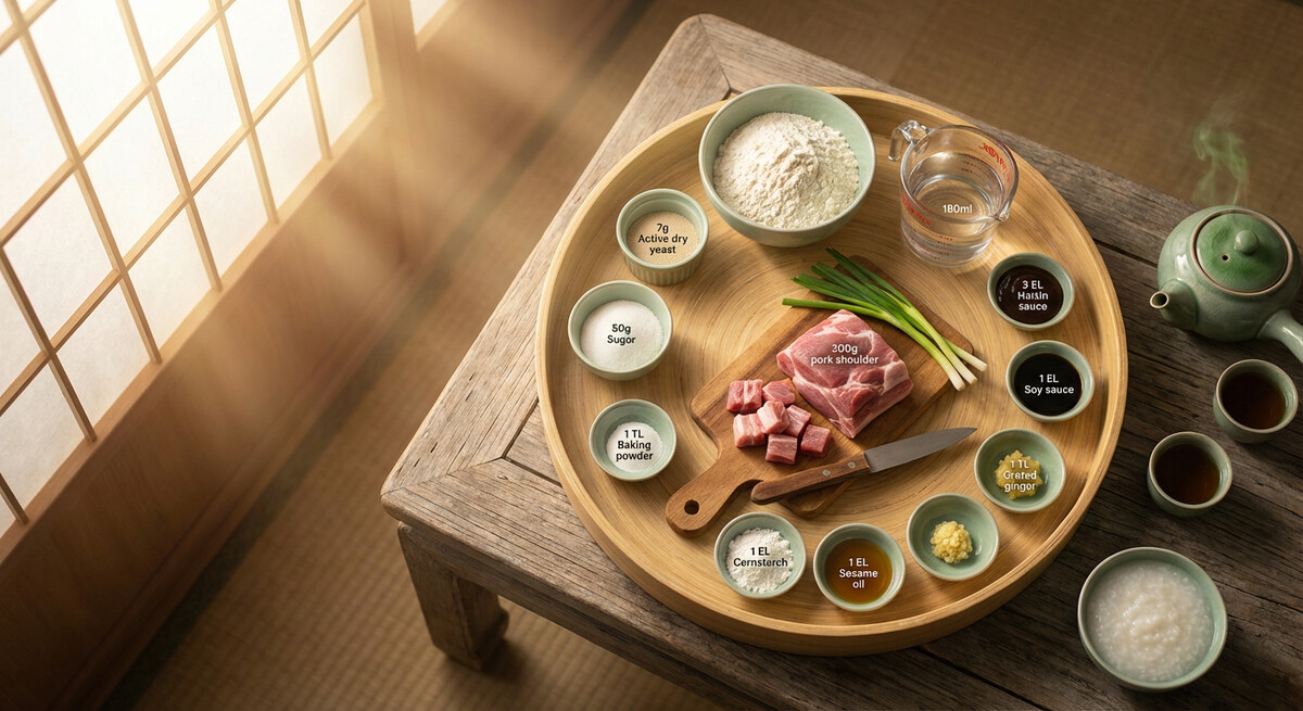 Mise en place: Char Siu Bao
