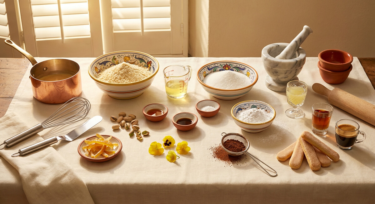 Mise en place: Amaretti Morbidi