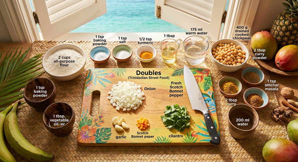 Mise en Place: Doubles (Trinidadian Street Food)