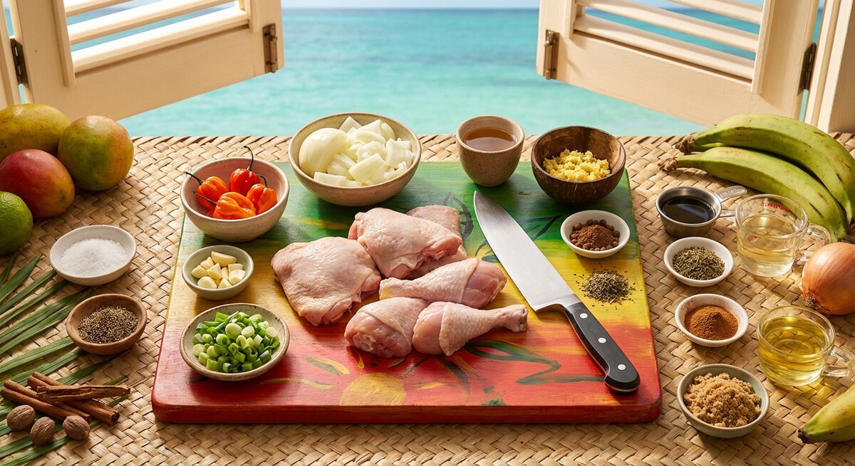 Mise en Place: Jamaikanisches Jerk Chicken