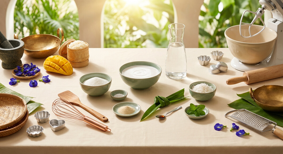 Mise en place: Gelée de noix de coco thaïlandaise