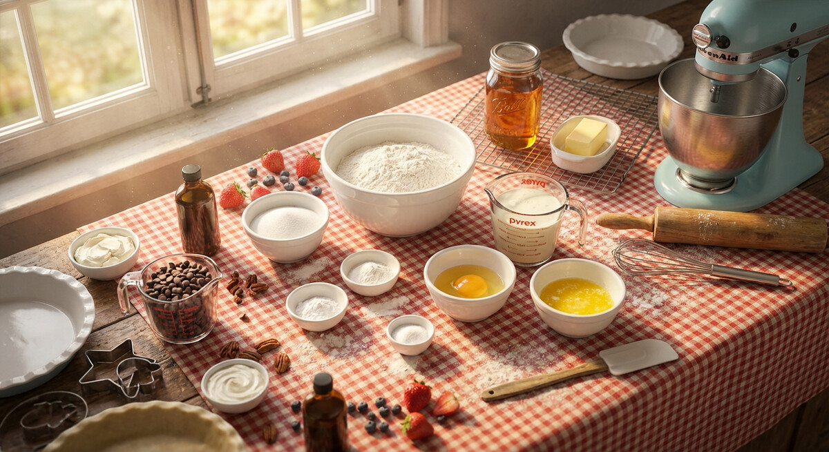 Mise en place: Pancakes Américains avec Sirop d'Érable