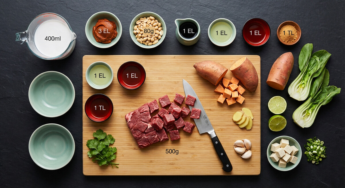 Mise en place: Curry Massaman