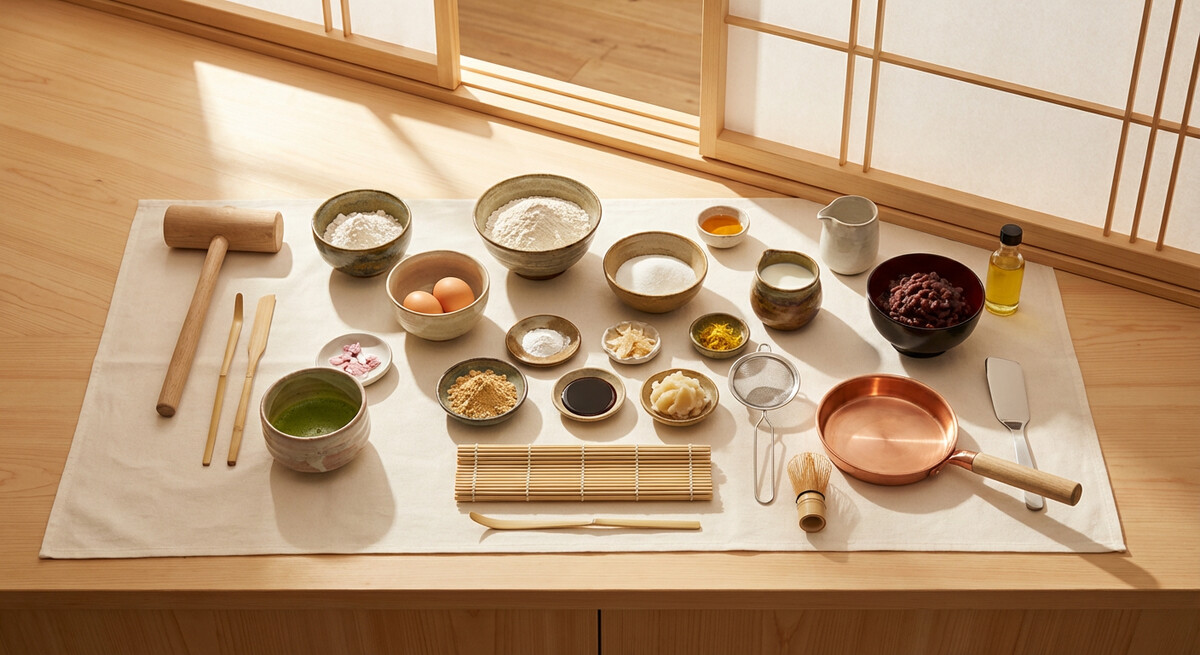 Mise en place: Dorayaki